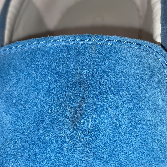 Calvin Klein Piper Men’s Slip On Loafers Sky Blue Suede Size 11.5 - Picture 12 of 12